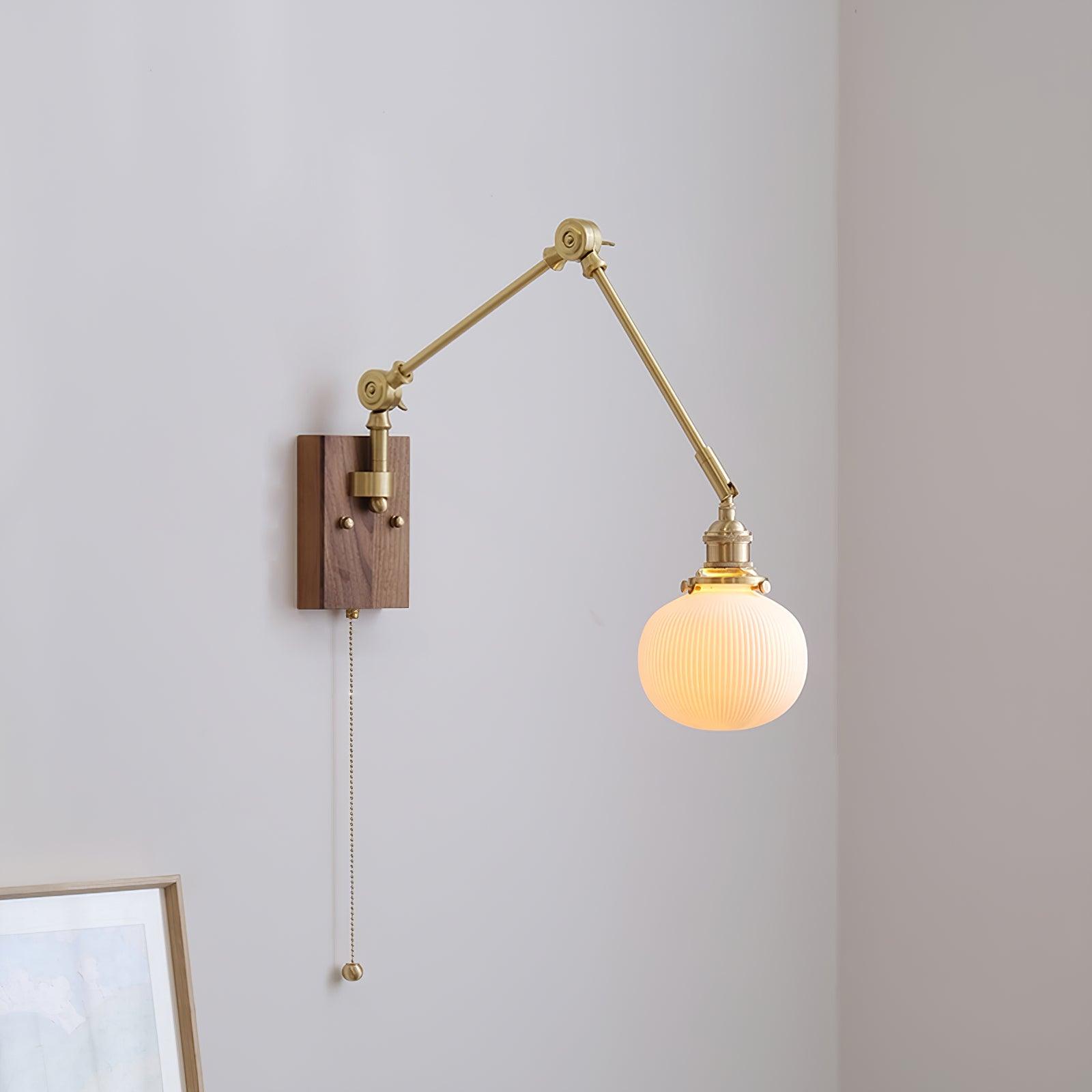 Freyza | Brione Vintage Adjustable Wall Light – Vintage Bedroom Hallway