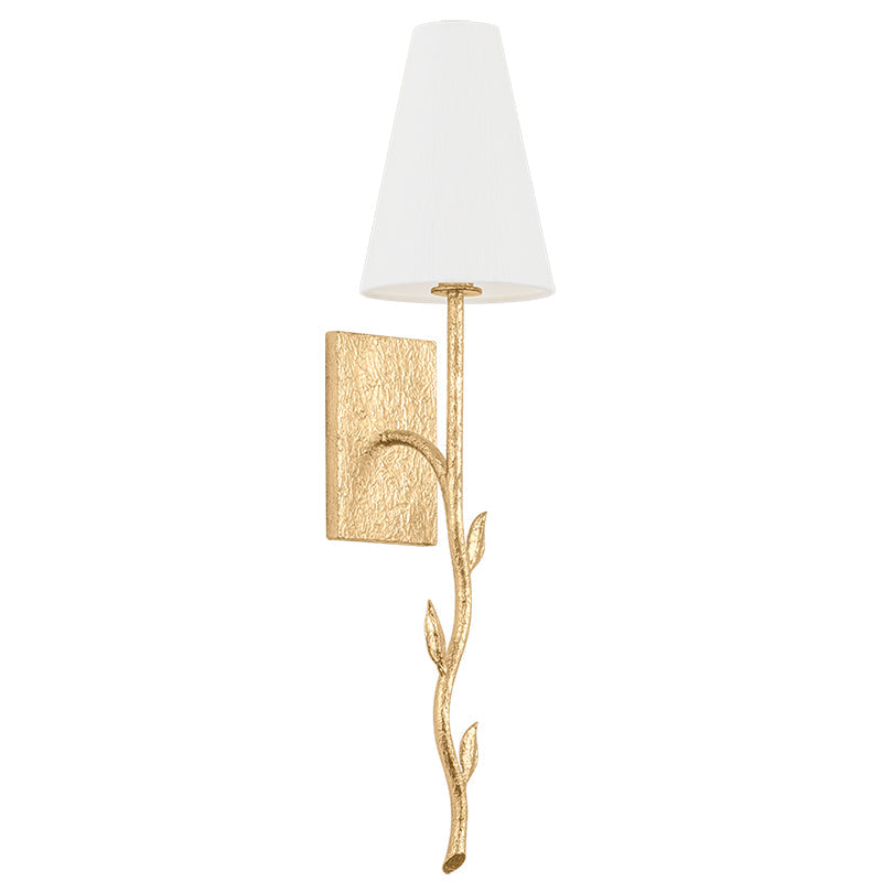 Freyza | Applique murale en laiton à motif floral – Chambre, couloir