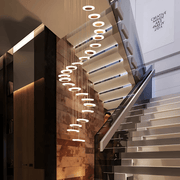 Freyza - ElysiumGlow | Elegant Fluid Spiral Pendant Chandelier