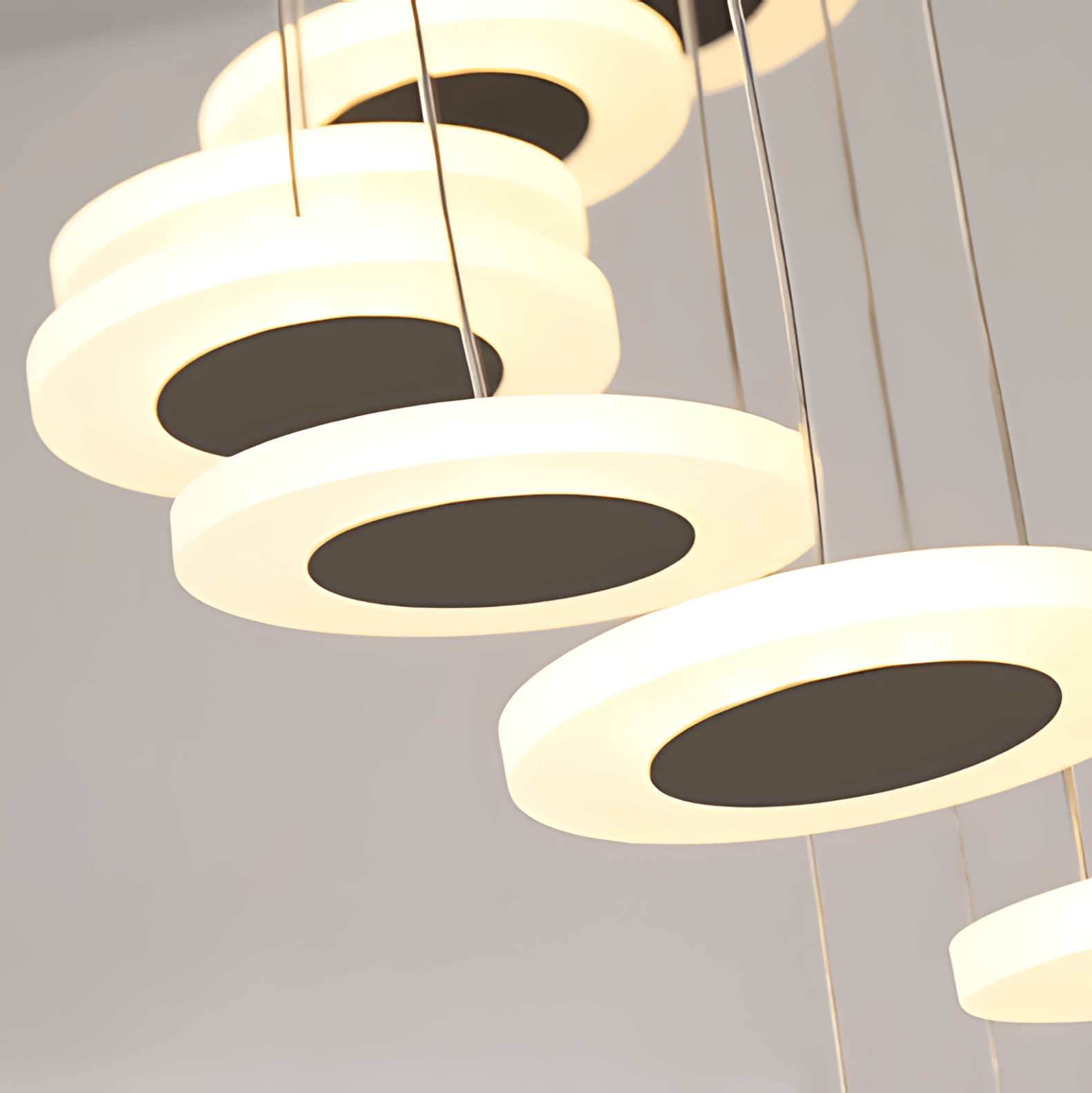 Freyza - ElysiumGlow | Elegant Fluid Spiral Pendant Chandelier