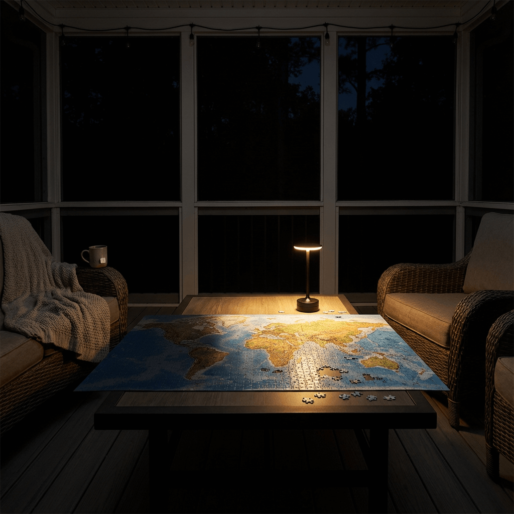 EmbarLight | Sleek Modern LED Adjustable Brightness Table Lamp 8