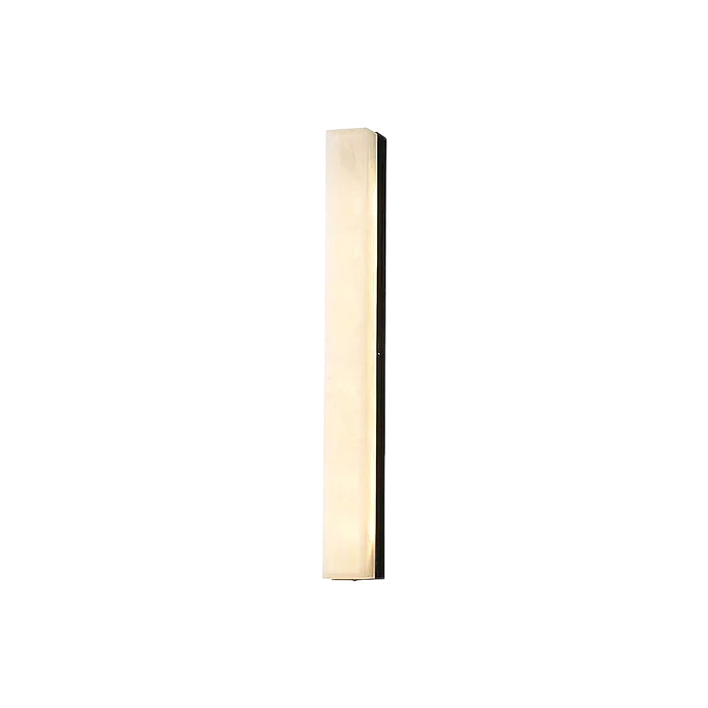 Freyza | Applique murale Quill en laiton et albâtre – Chambre, couloir