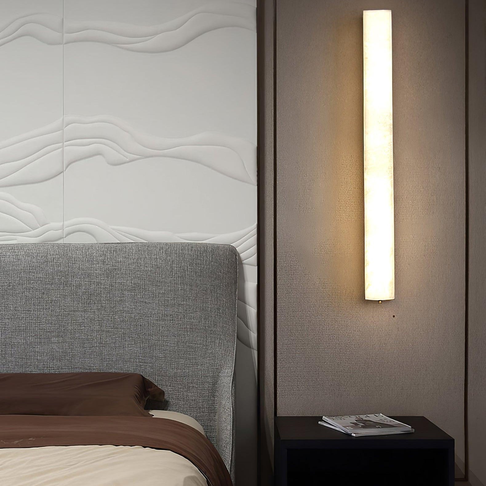 Freyza | Applique murale d’intérieur linéaire en laiton Kristy Brass – chambre et salon