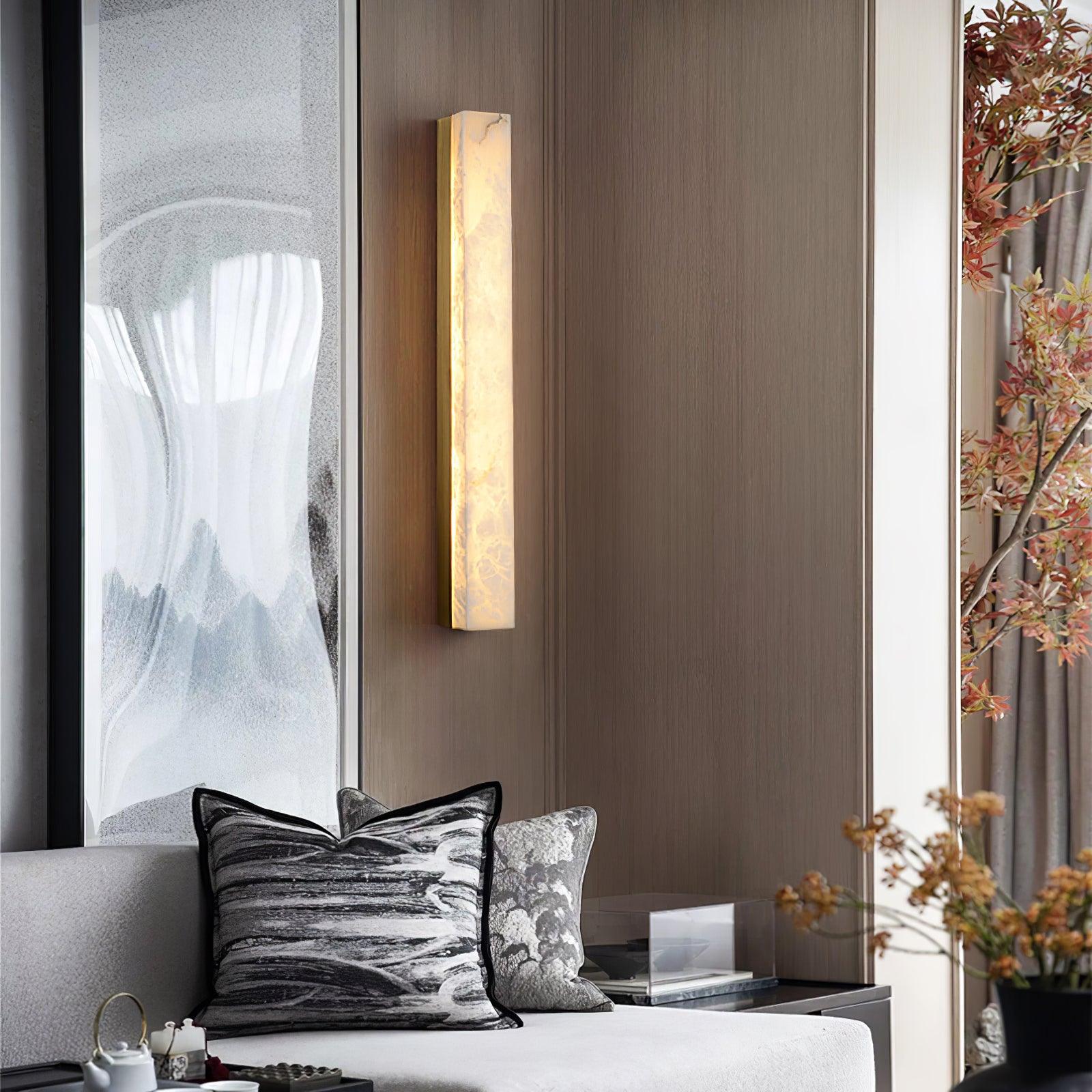 Freyza | Messing-Wandleuchte für Innenräume – Schlafzimmer, Wohnzimmer