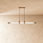 Freyza - Modern Elegant Glass Stainless Steel Chandelier
