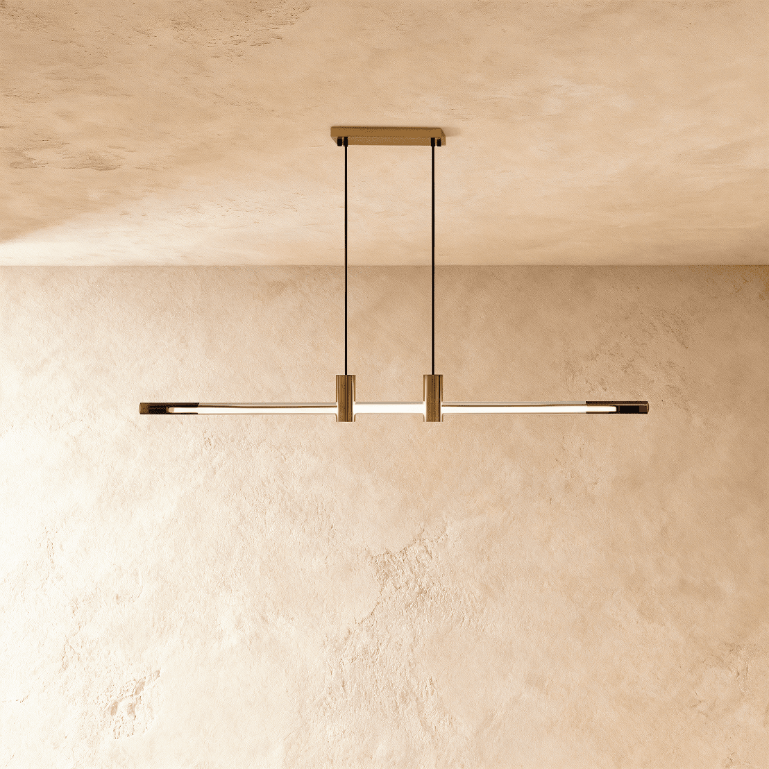 Freyza - Modern Elegant Glass Stainless Steel Chandelier