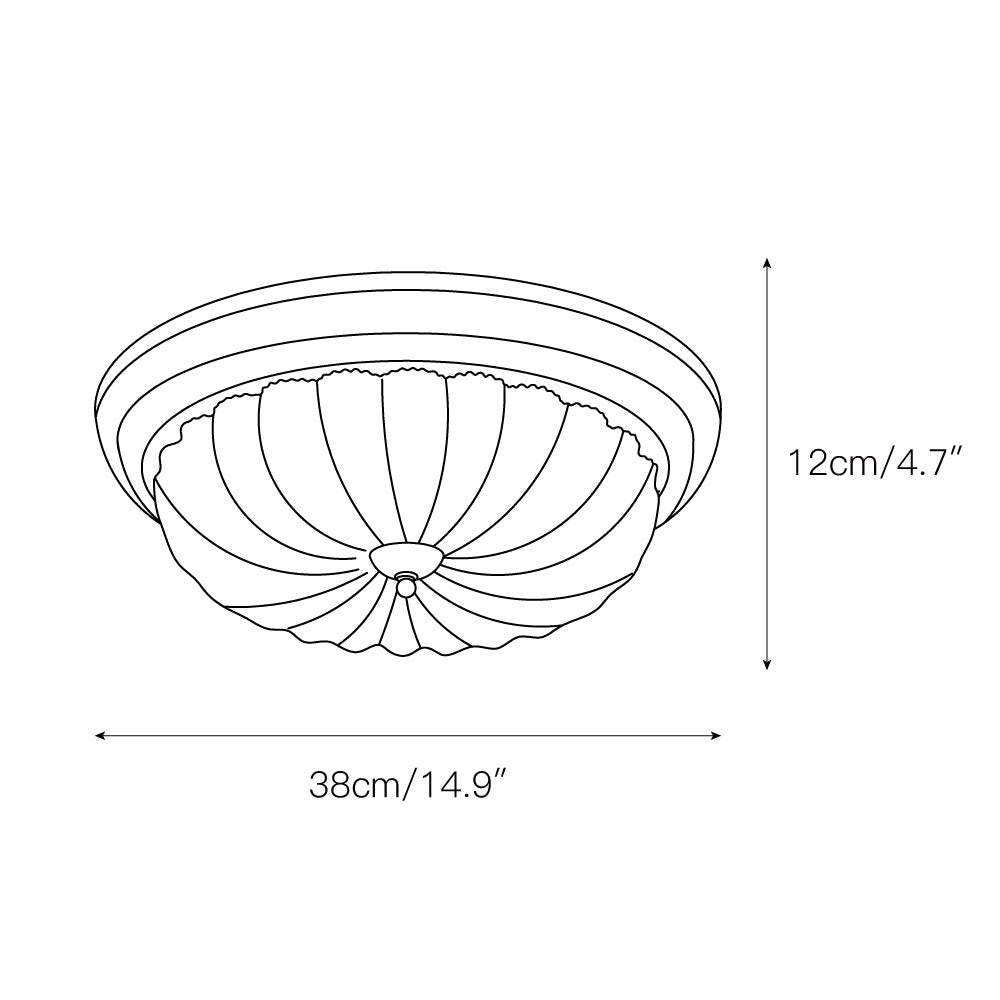 Freyza | Arraeion Glass Ceiling Glass Ceiling Light – Bedroom Living Room