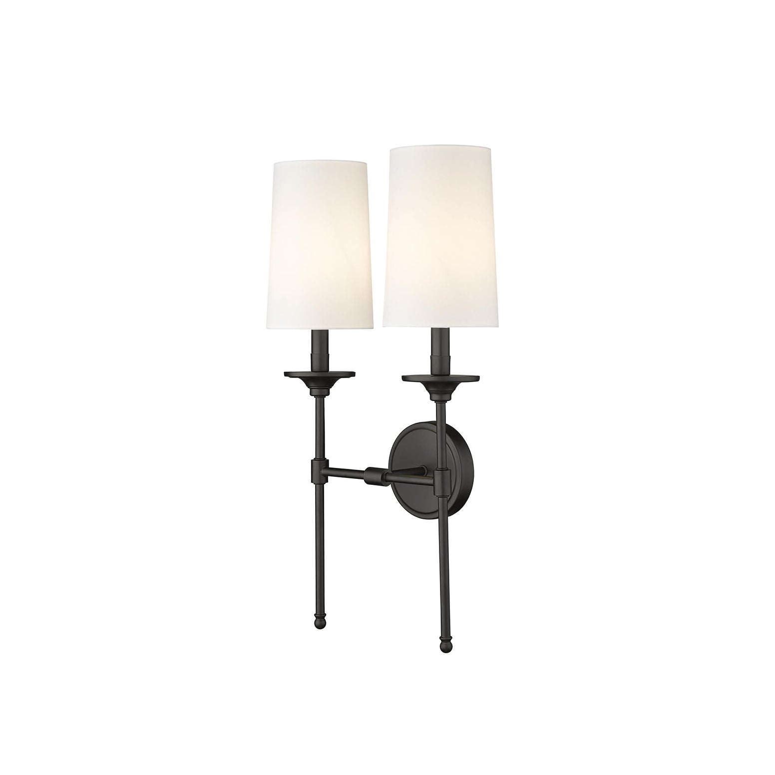Freyza | Esileth Vintage-Industrielle Wandleuchte aus Messing mit Stoffschirm für Schlafzimmer und Flur
