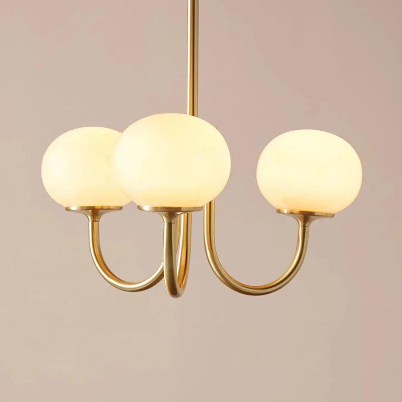 Freyza - EmmaGlow | Elegant Modern Glass Dining Room Chandelier Light