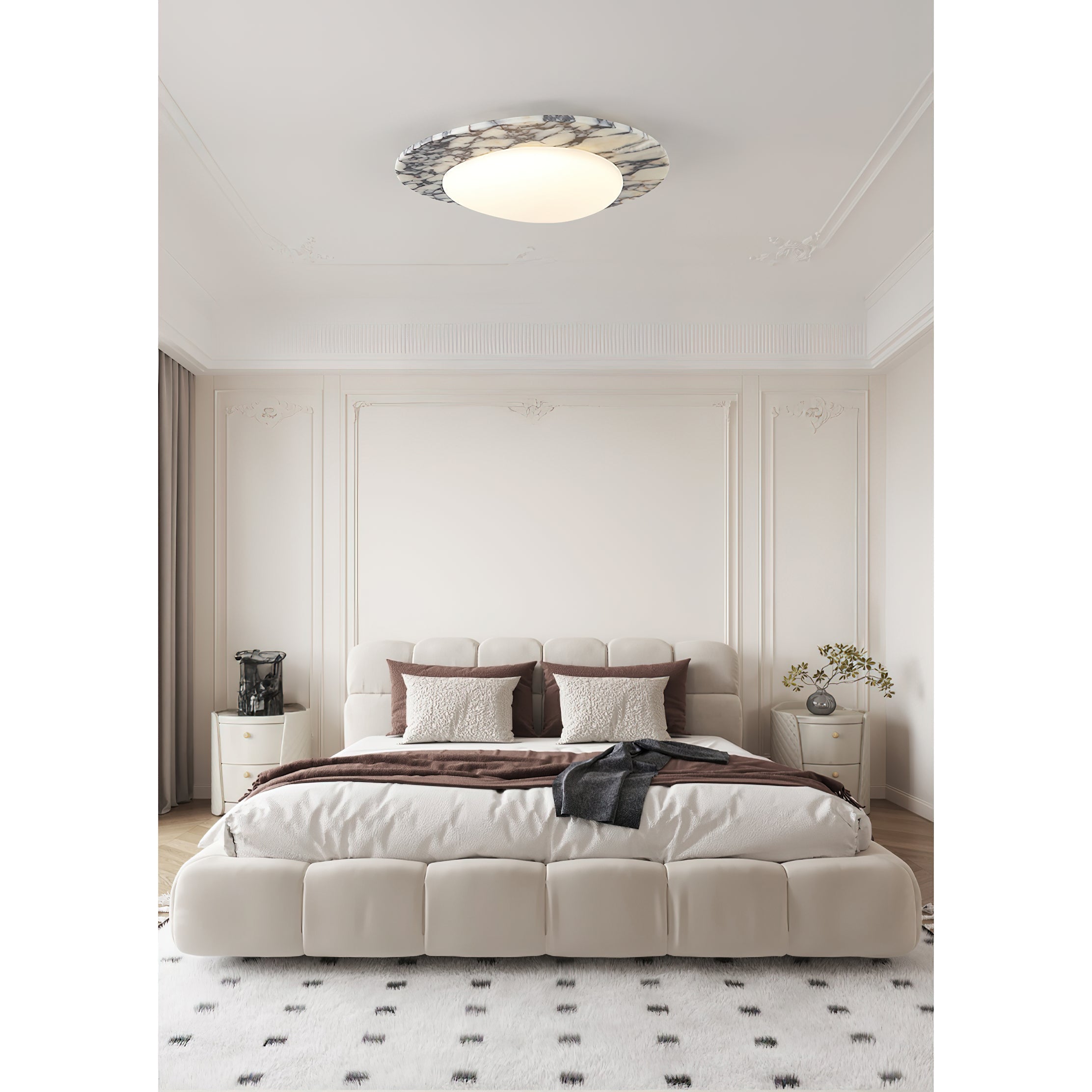 Freyza | Plafonnier en verre marbré Ceraeion – Chambre, salon