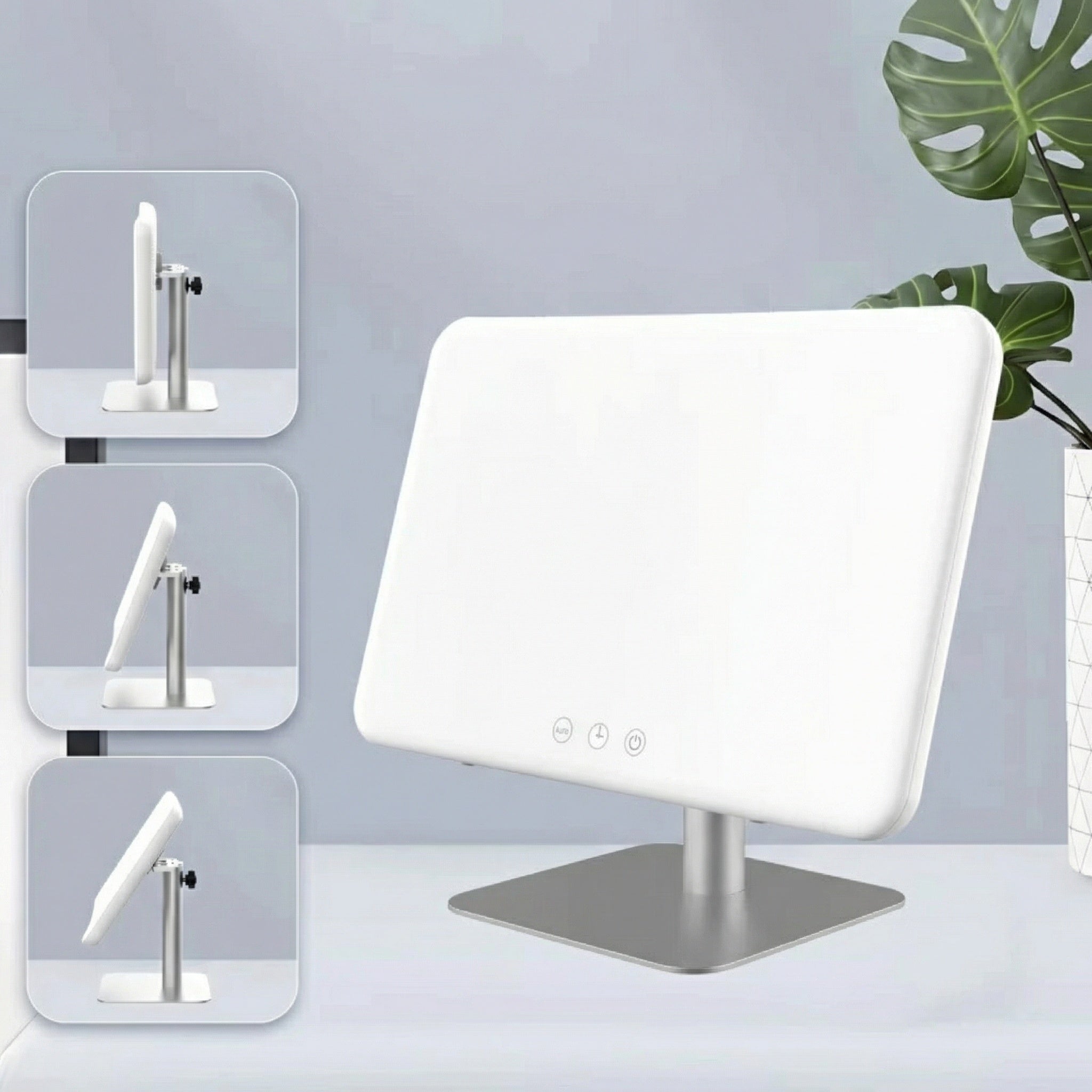 Freyza - UV-Free 10,000 Lux LED Light Therapy Lamp – Mood Bright Adjustable Sunlight Simulation for Natural Energy & Focus