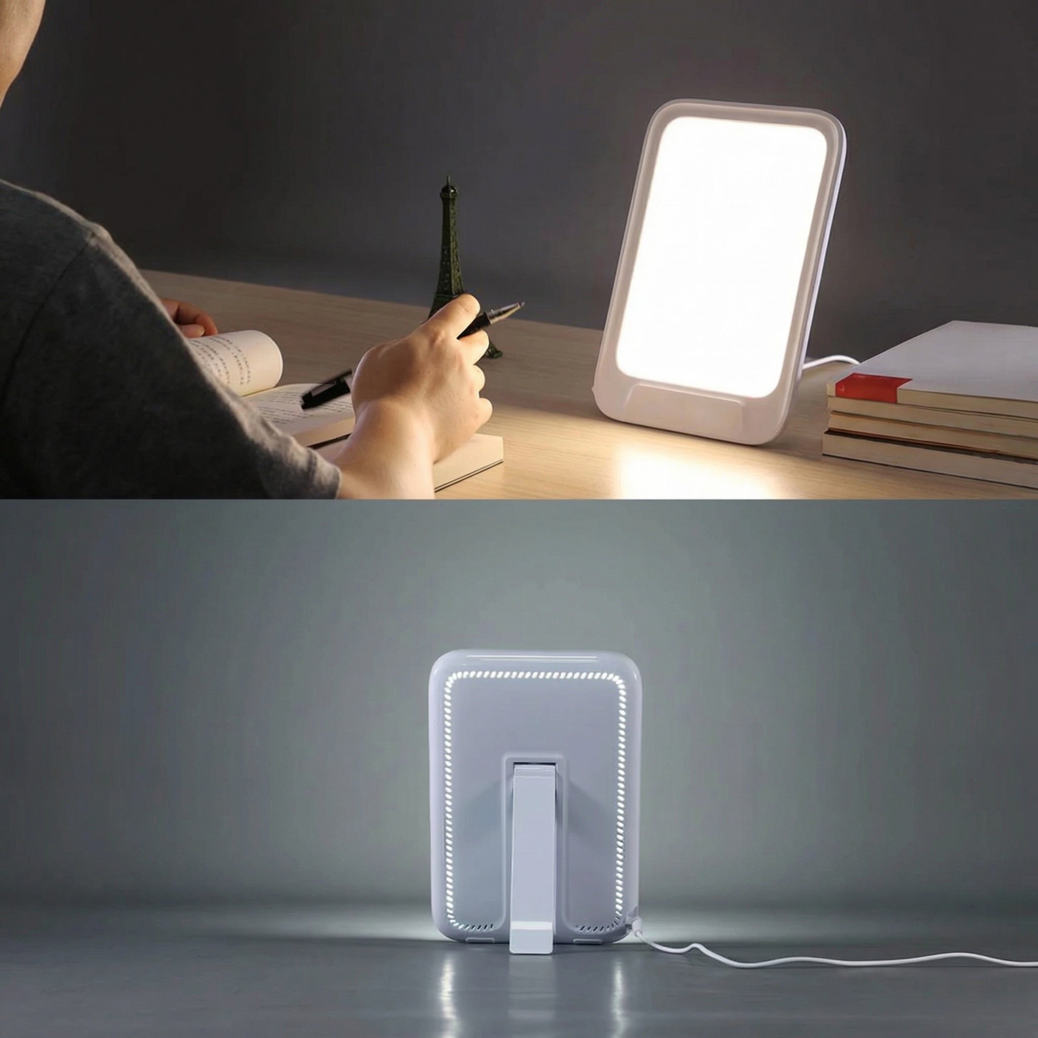Freyza - UV-Free 10,000 Lux Light Therapy Lamp – BrightLife LED Sunlight Lamp with 3 Color Modes & Adjustable Brightness (Mood & Energy Support)