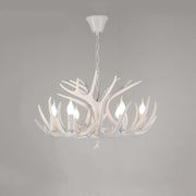 Freyza - Epoch Collection | Antler Chandelier Light with Adjustable Height | Elegant Resin Design for Warm Atmosphere