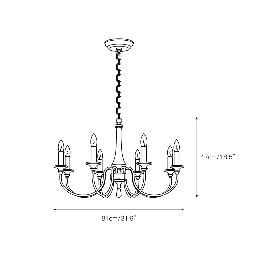 Freyza | Alzorila Vintage Industrial Chandelier – Industrial Dining Room Living Room