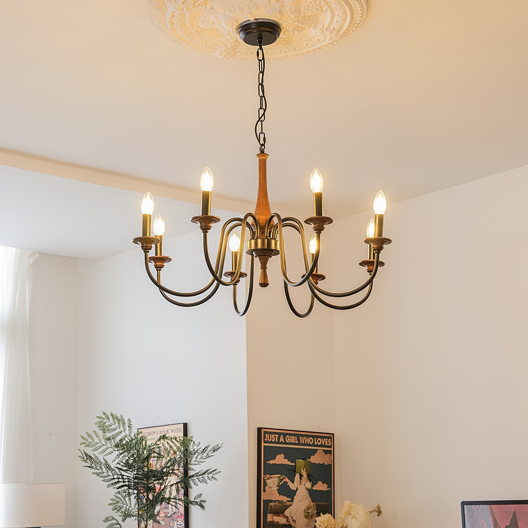 Freyza | Alzorila Vintage Industrial Chandelier – Industrial Dining Room Living Room