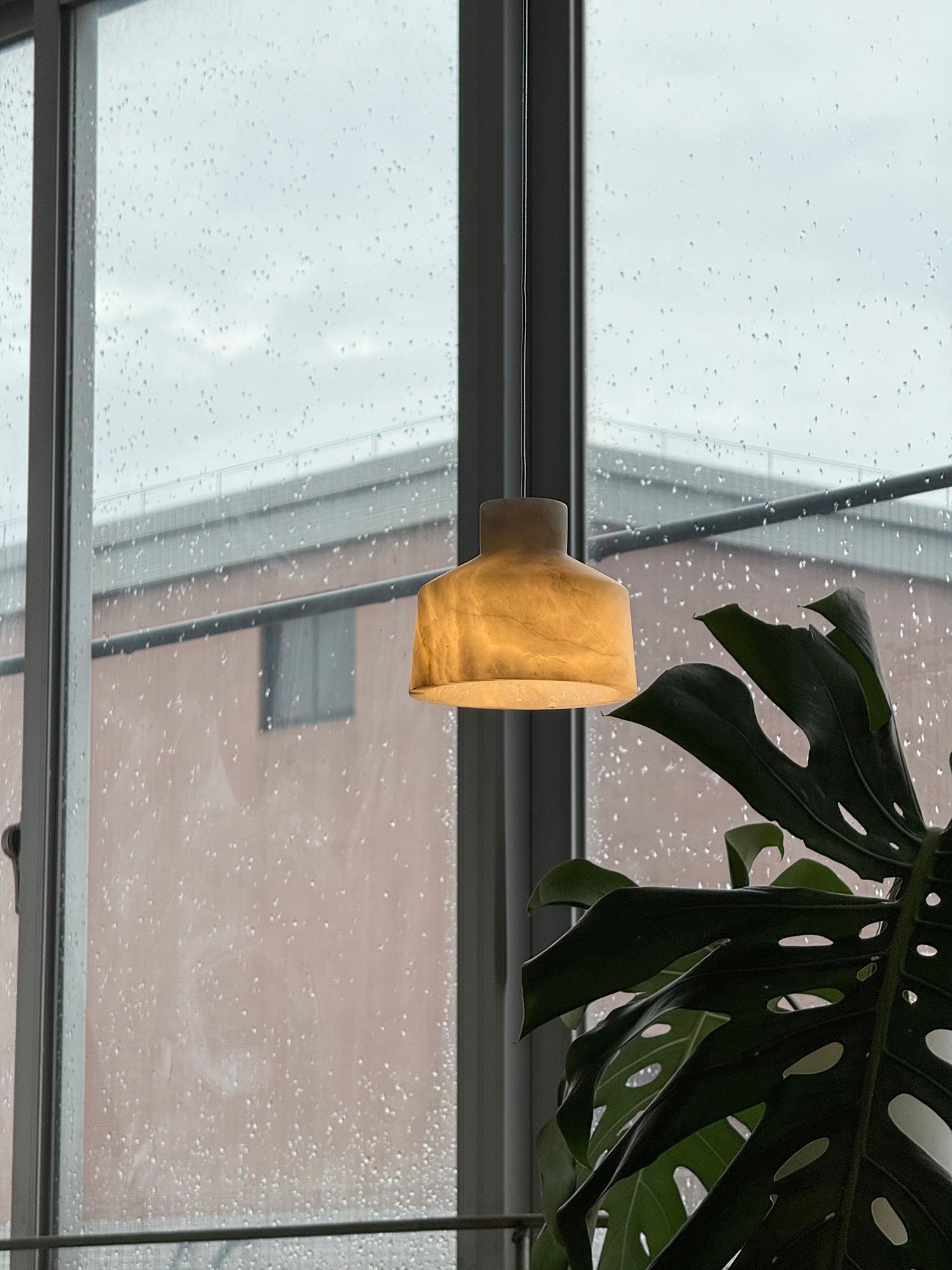 Freyza | Aursore Alabaster Pendant Pendant Light – Kitchen Dining Room