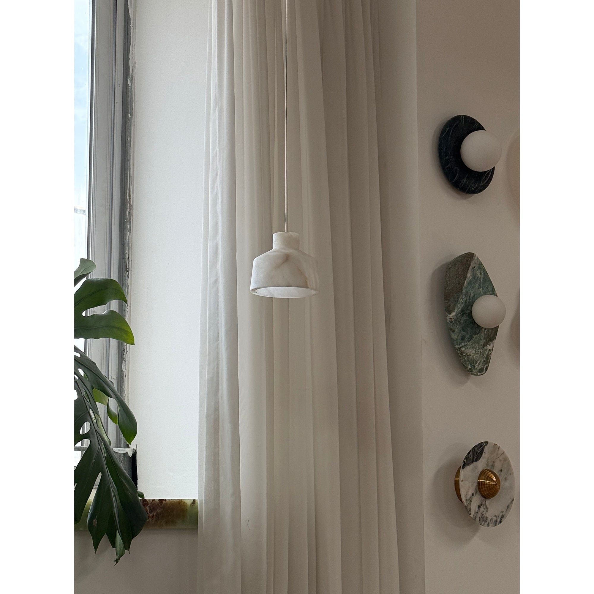Freyza | Aursore Alabaster Pendant Pendant Light – Kitchen Dining Room