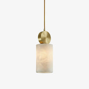 Freyza | Suspension cylindrique en albâtre Lyrindis – Cuisine, salle à manger