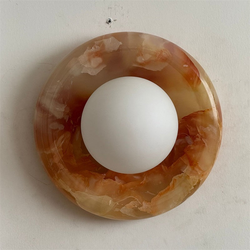Freyza | Vivina Cyan Jade Wandleuchte – Schlafzimmer, Flur