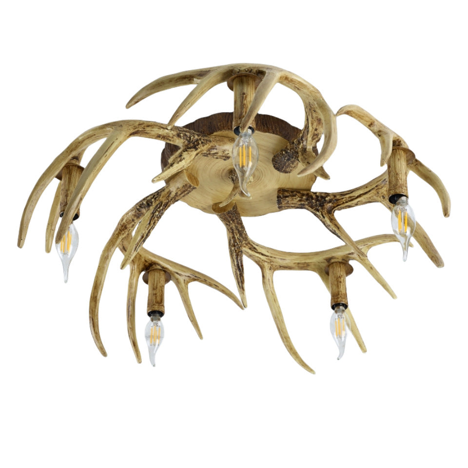 Suspension LED Freyza | Silva en résine, plafonnier affleurant – chambre, couloir, cuisine