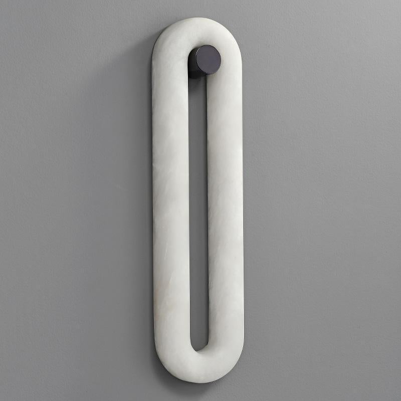 Freyza | Mydorel Wandleuchte aus Messing und Alabaster für Schlafzimmer und Flur