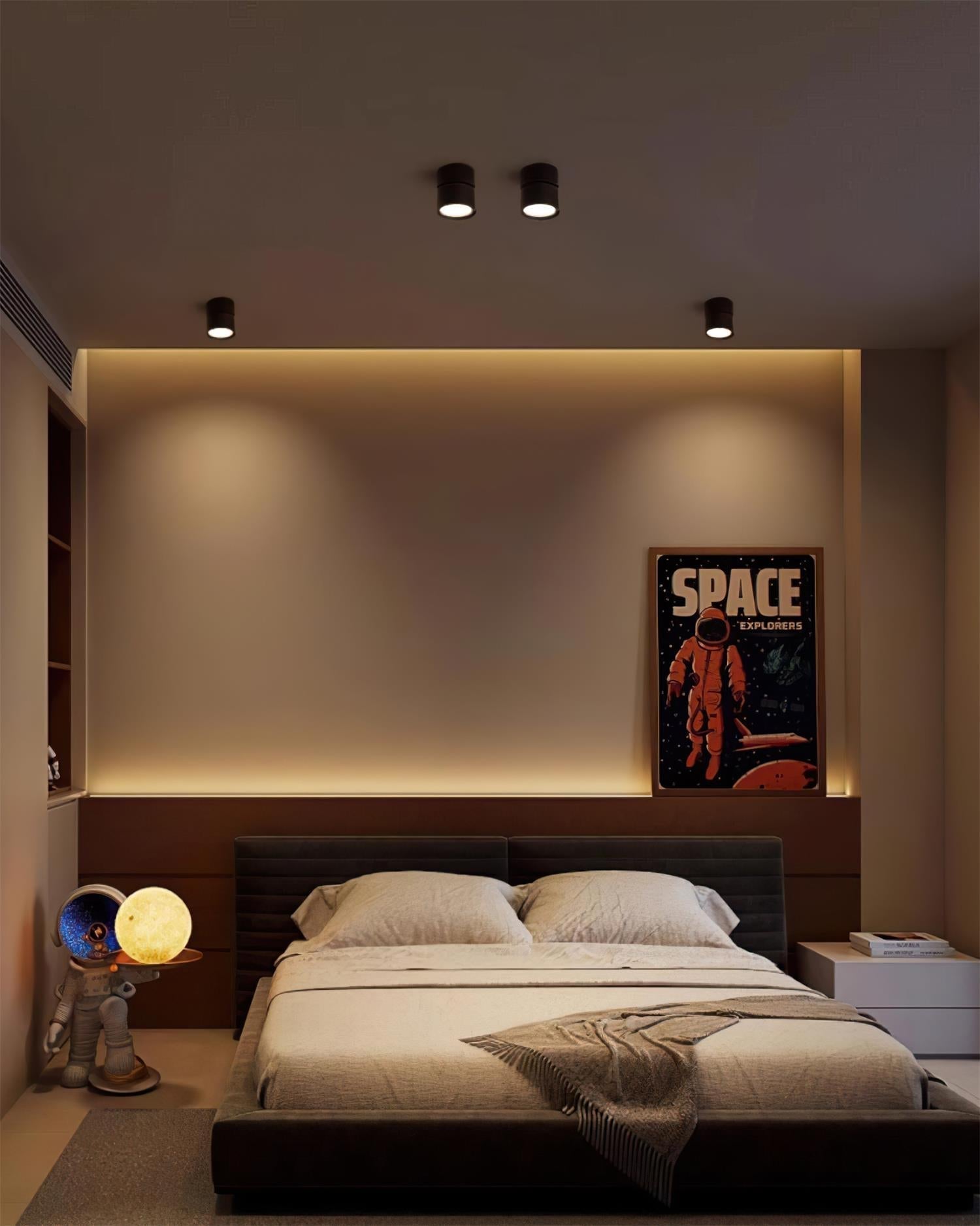 Freyza | Plafonnier encastré Venn – chambre, salon