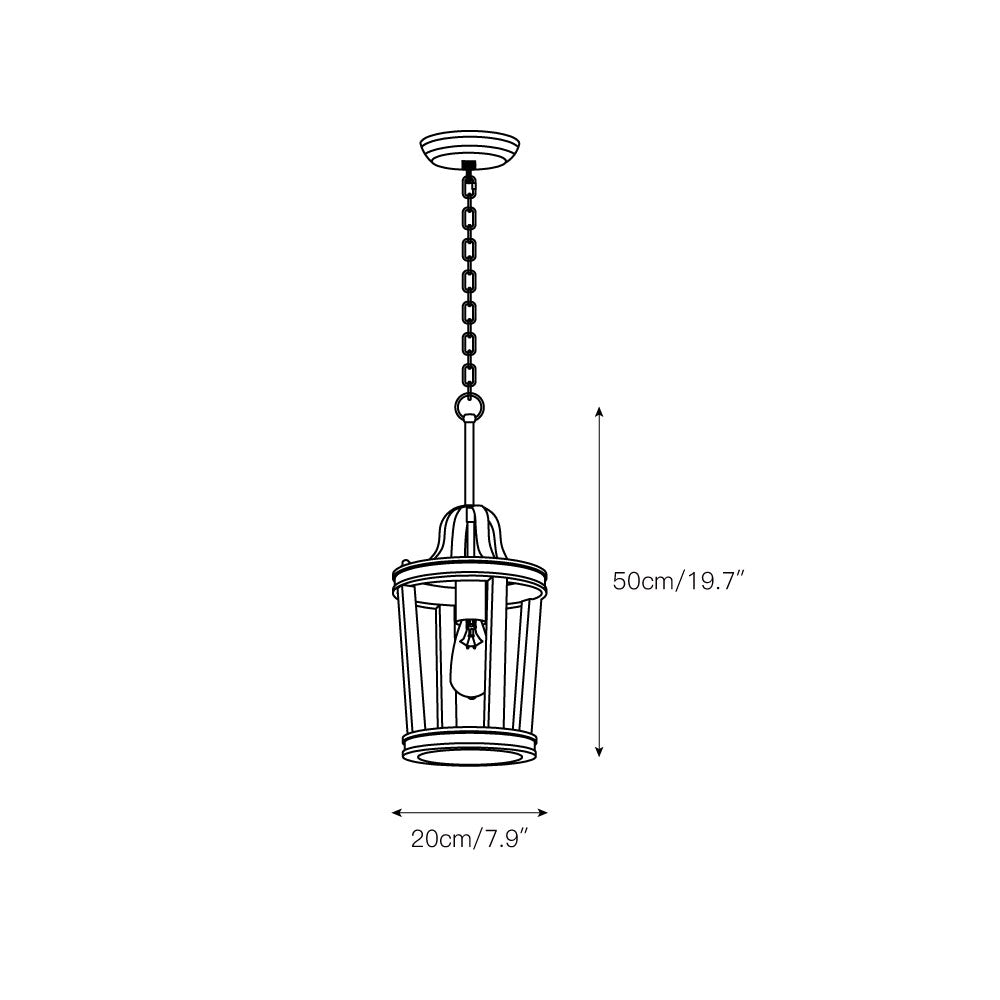 Freyza | Veraeen Vintage Industrial Wood Pendant Light – Industrial Kitchen Dining Room