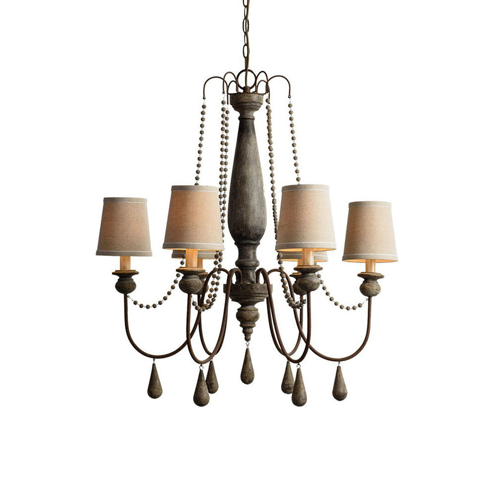 Freyza | Arshaor Postmodern Luxury Wood Chandelier – Modern Dining Room Living Room