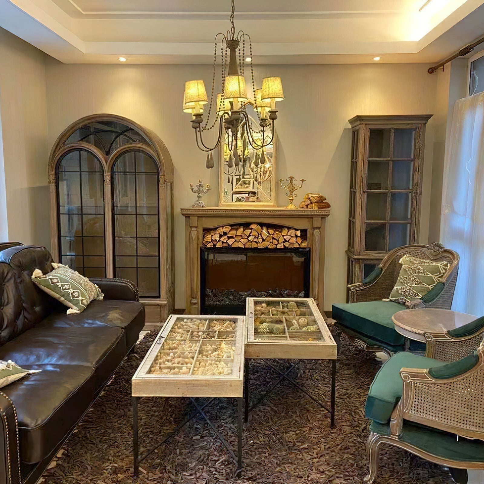 Freyza | Arshaor Postmodern Luxury Wood Chandelier – Modern Dining Room Living Room