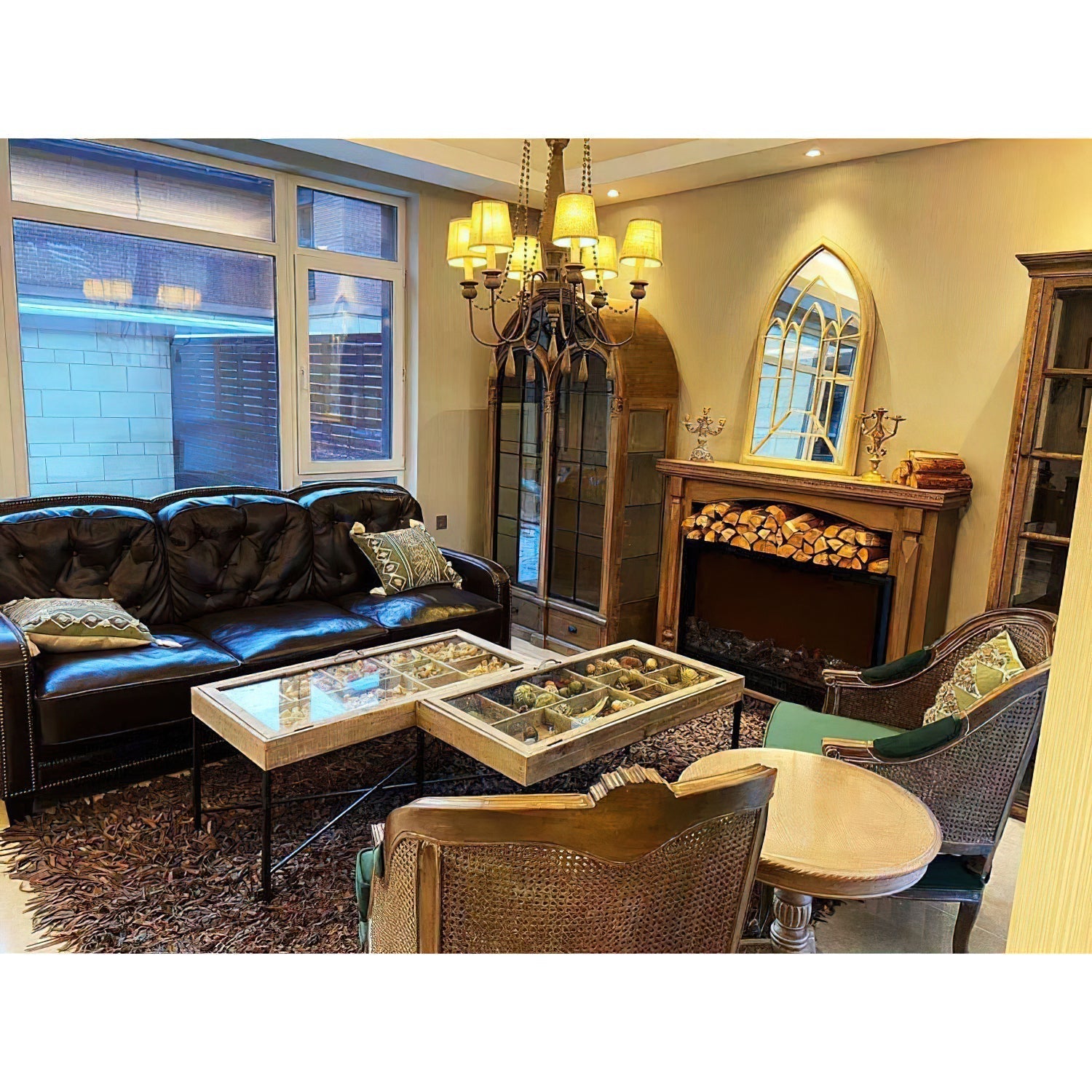 Freyza | Arshaor Postmodern Luxury Wood Chandelier – Modern Dining Room Living Room
