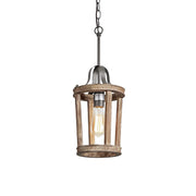 Freyza | Veraeen Vintage Industrial Wood Pendant Light – Industrial Kitchen Dining Room
