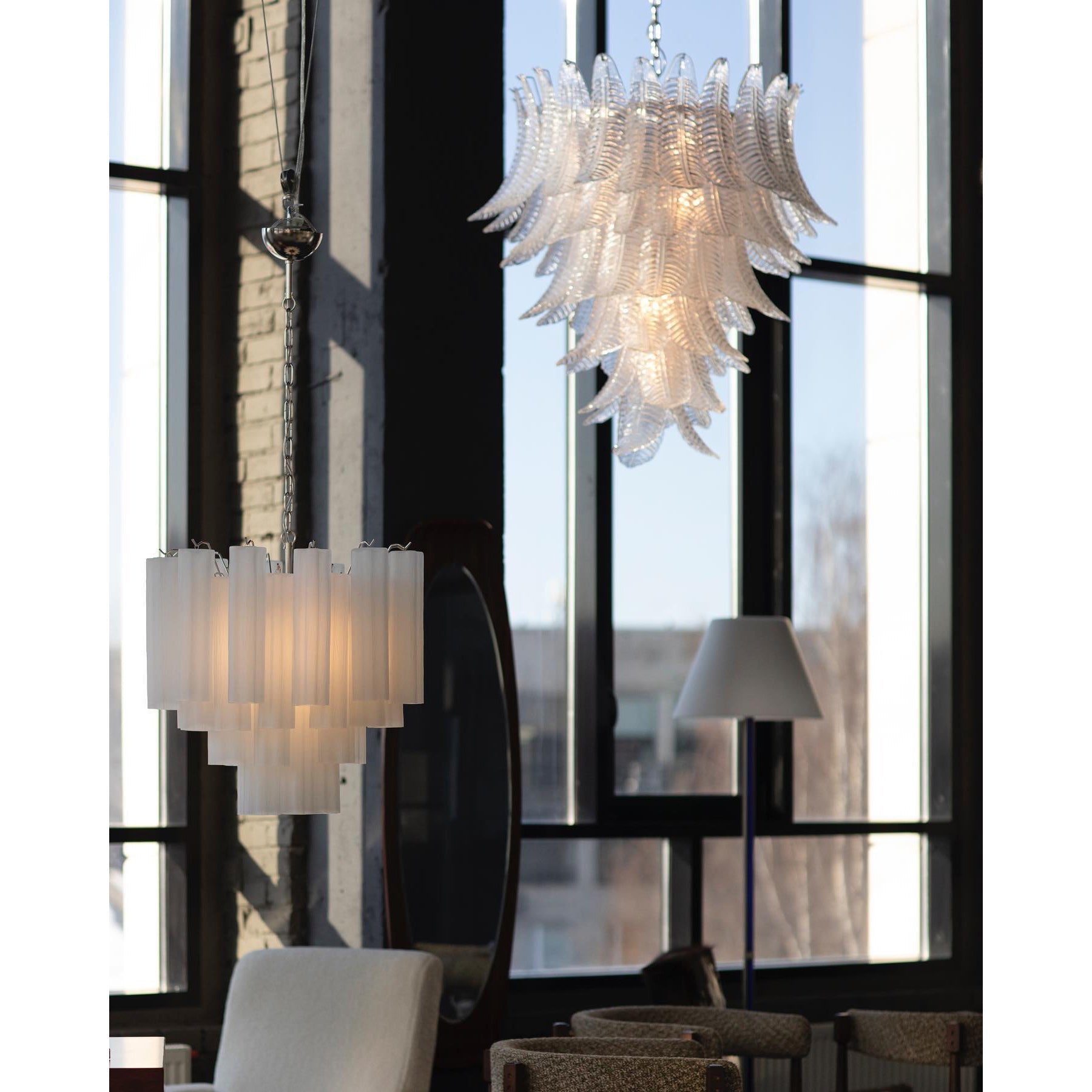 Freyza | Ersoran postmoderner Luxus-Glasleuchter – modernes Esszimmer, Wohnzimmer