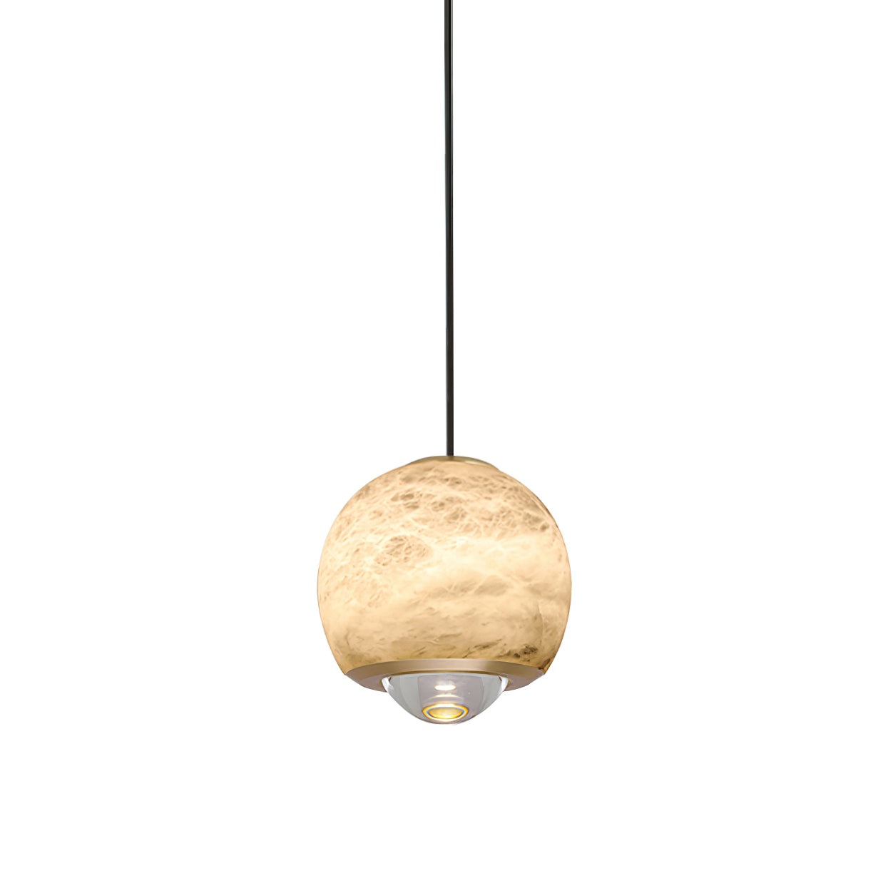 Suspension Freyza | Zephaan Moonlight Alabaster pour cuisine et salle à manger