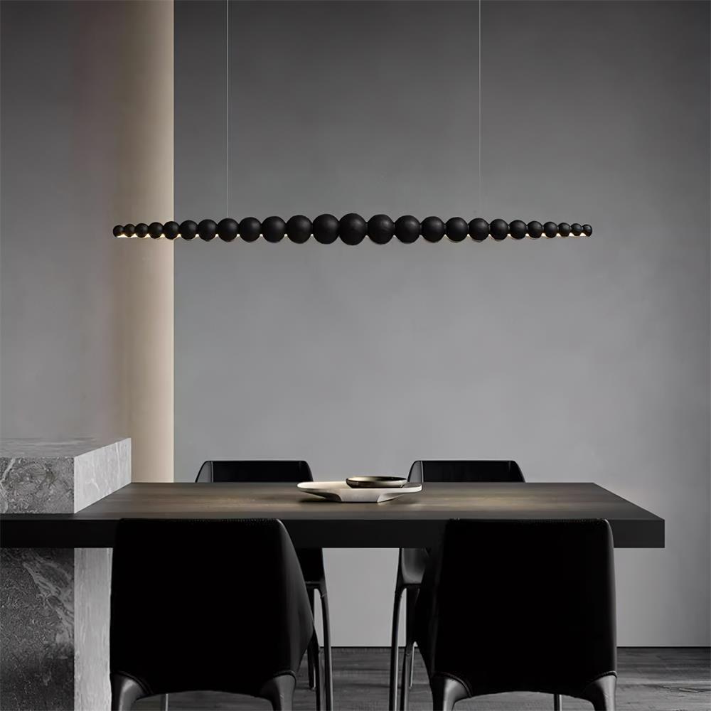 Freyza | Wood Pendant Light – Kitchen Dining Room