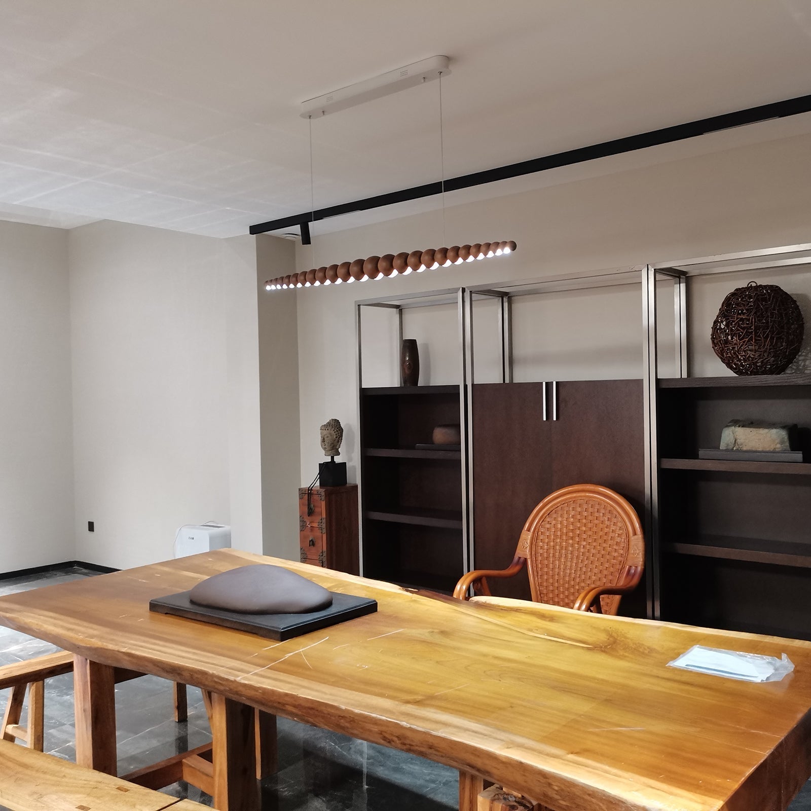 Freyza | Wood Pendant Light – Kitchen Dining Room