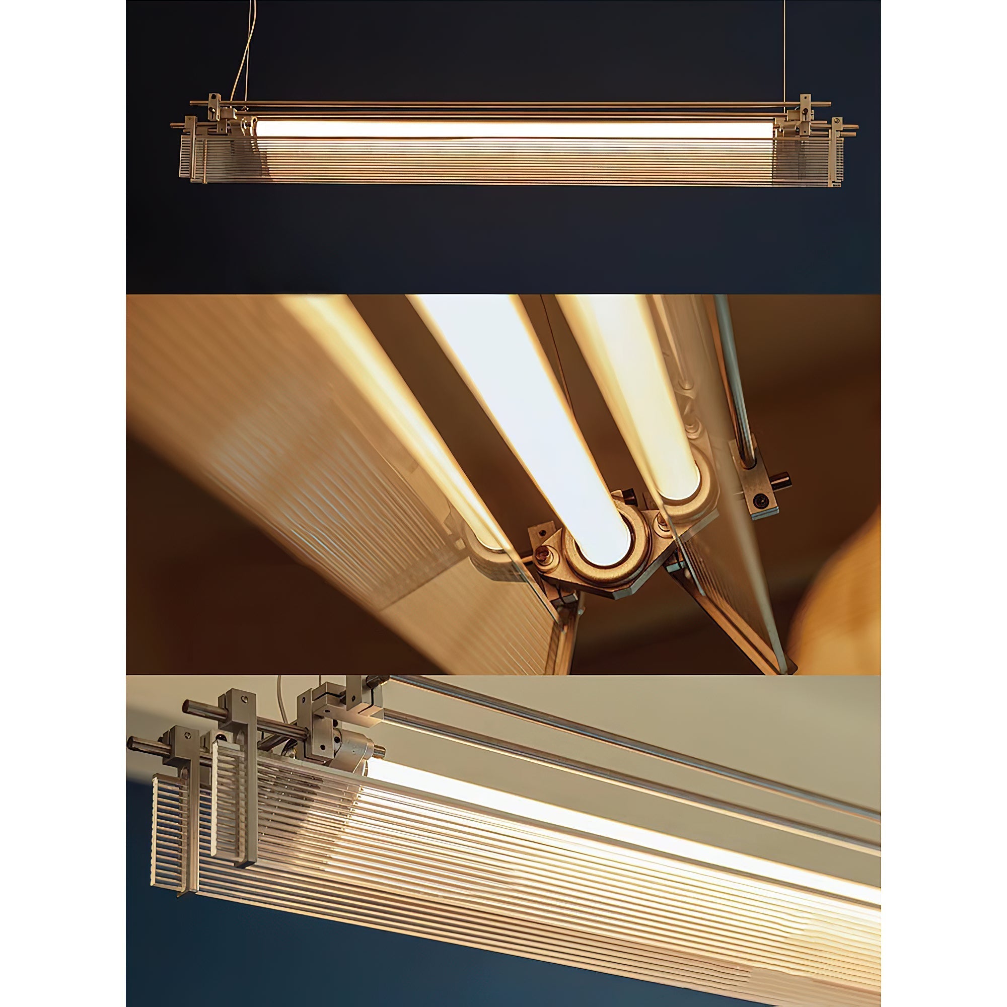Freyza | LED-Glasfilter-Hängeleuchte – Küche, Esszimmer