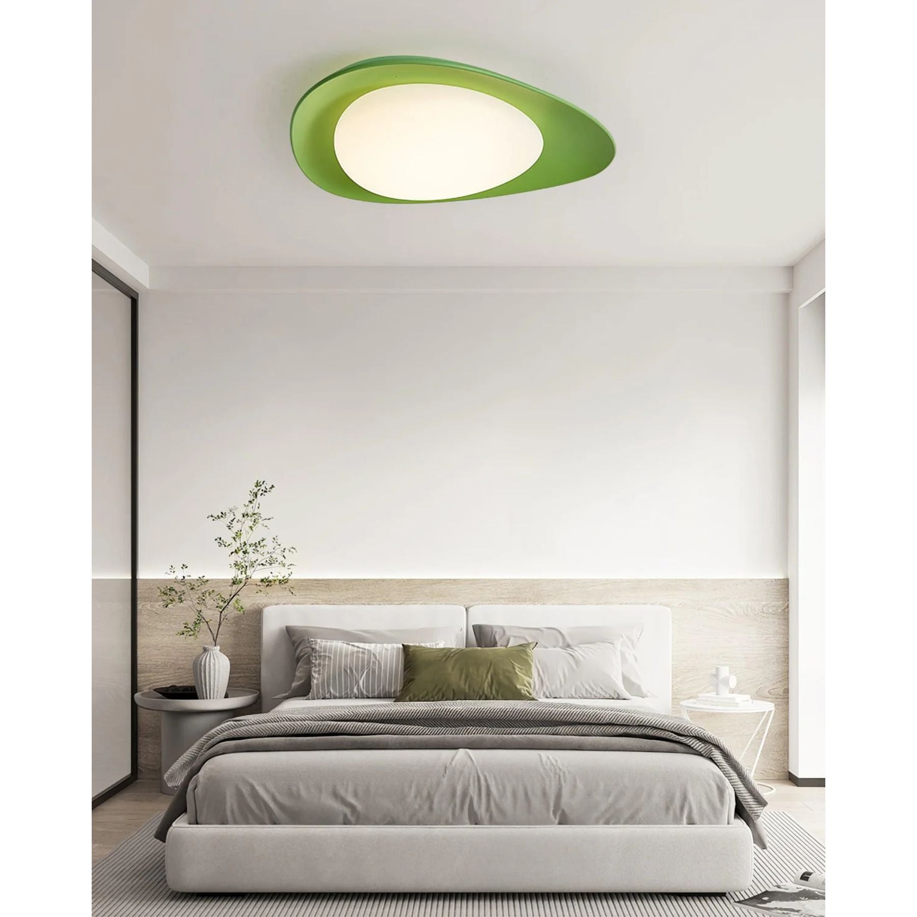 Fiolyn Collection | Leaf Ceiling Lamp with Integrated LED Light | Modern Design for Stylish Interiors 8