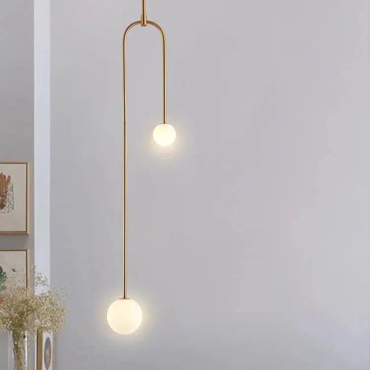 Freyza - FirLight | Stylish Black Glass Pendant Lighting Fixture with Minimalist Design