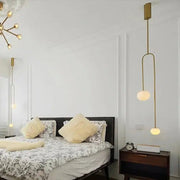 Freyza - FirLight | Stylish Black Glass Pendant Lighting Fixture with Minimalist Design