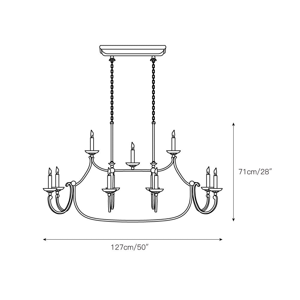 Freyza | Ercare Vintage Industrial Brass Fabric Chandelier – Industrial Dining Room Living Room