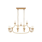 Freyza | Ercare Vintage Industrial Brass Fabric Chandelier – Industrial Dining Room Living Room