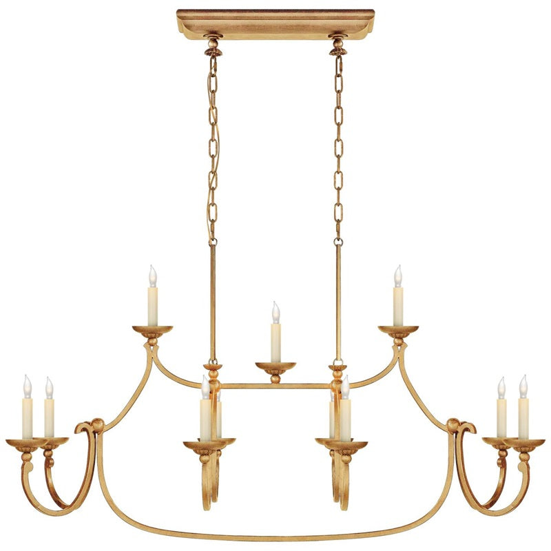 Freyza | Ercare Vintage Industrial Brass Fabric Chandelier – Industrial Dining Room Living Room