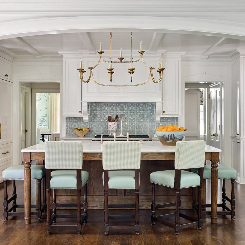 Freyza | Ercare Vintage Industrial Brass Fabric Chandelier – Industrial Dining Room Living Room