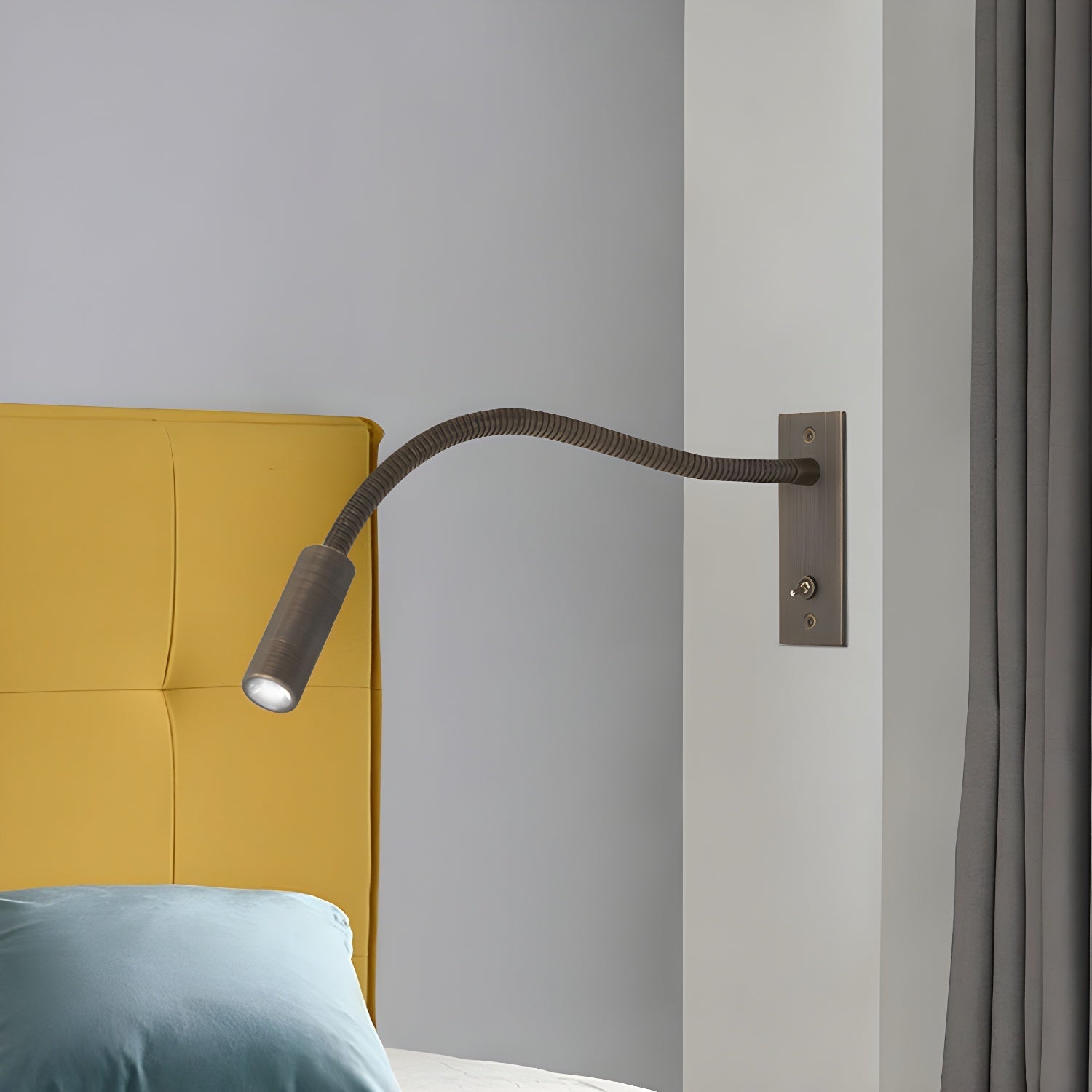 Flexible Gooseneck Wall Lamp | Integrated LED Design with Adjustable Arm for Versatile Indoor Lighting 2