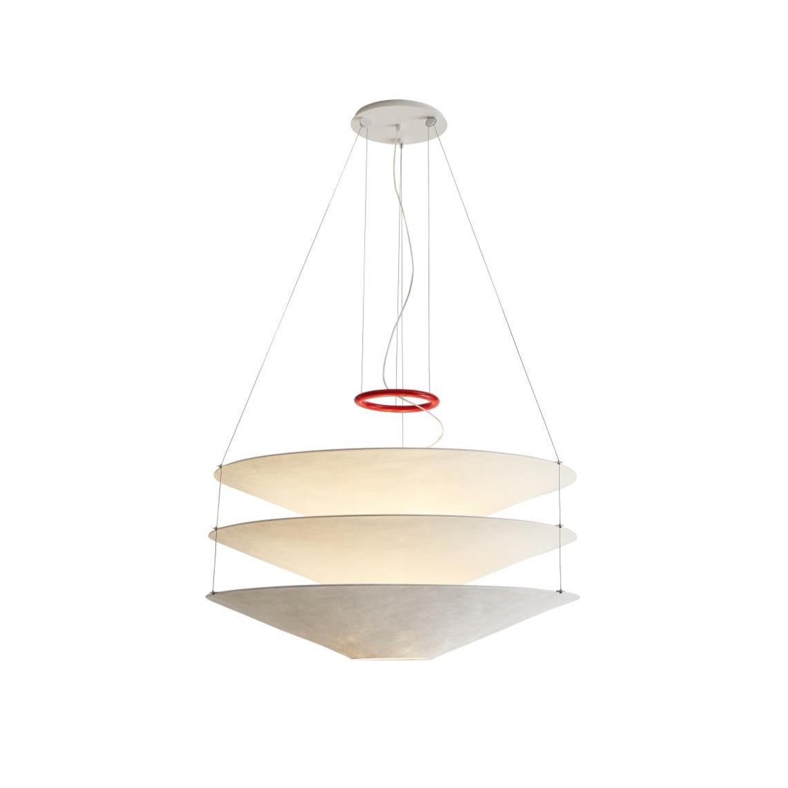 Suspension en papier Freyza | Zomarion – Lampe suspendue pour cuisine et salle à manger