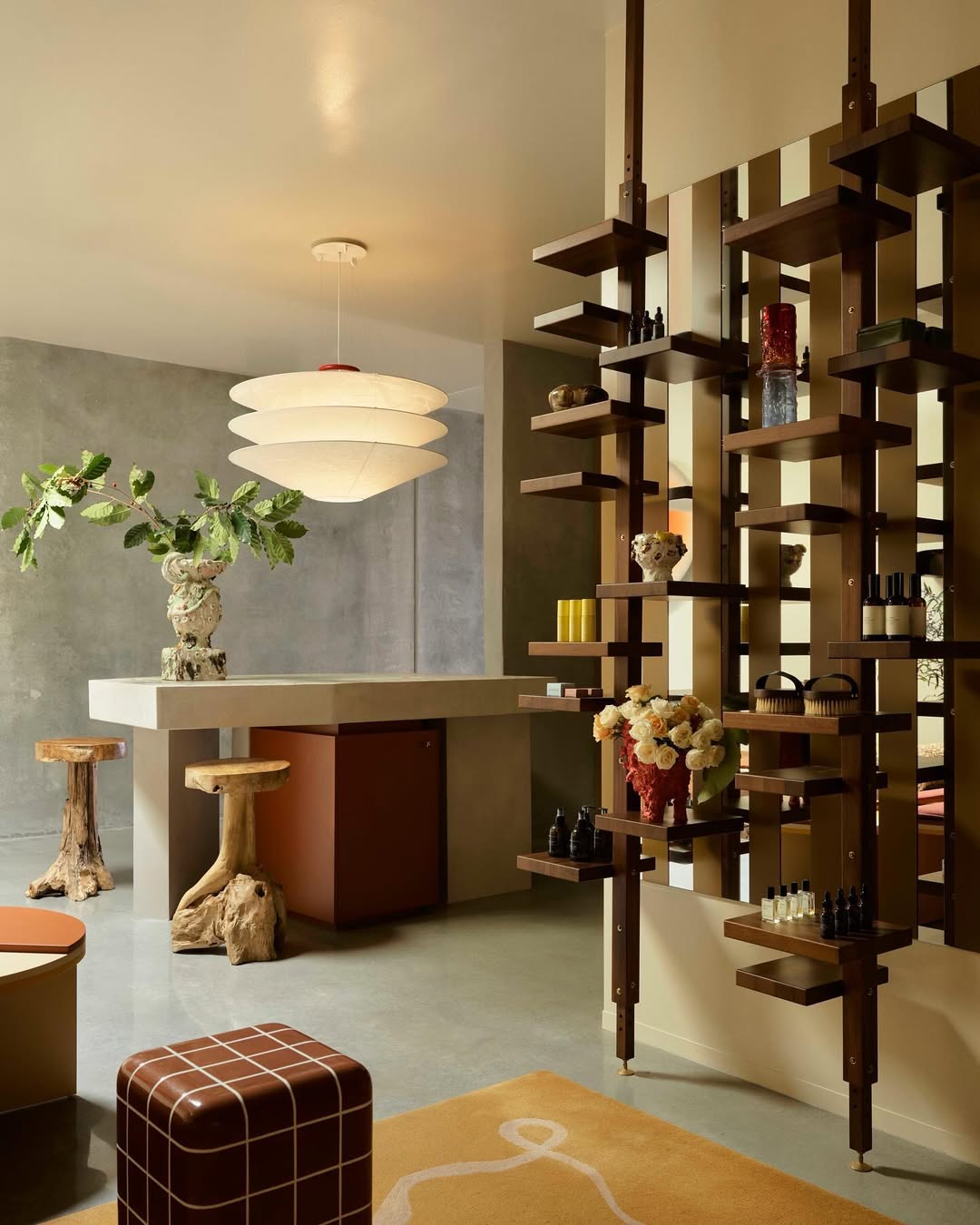 Suspension en papier Freyza | Zomarion – Lampe suspendue pour cuisine et salle à manger