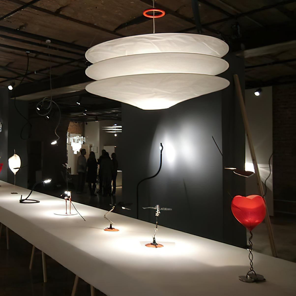 Suspension en papier Freyza | Zomarion – Lampe suspendue pour cuisine et salle à manger