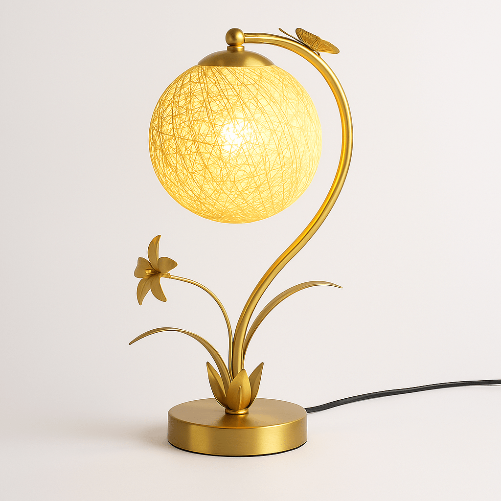 FloraGlow | Elegant Naturalist Table Lamp for Bedside or Living Room 1