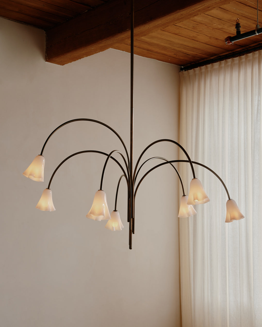 Freyza | Aurmiros Brass Glass Brass Glass Chandelier – Dining Room Living Room