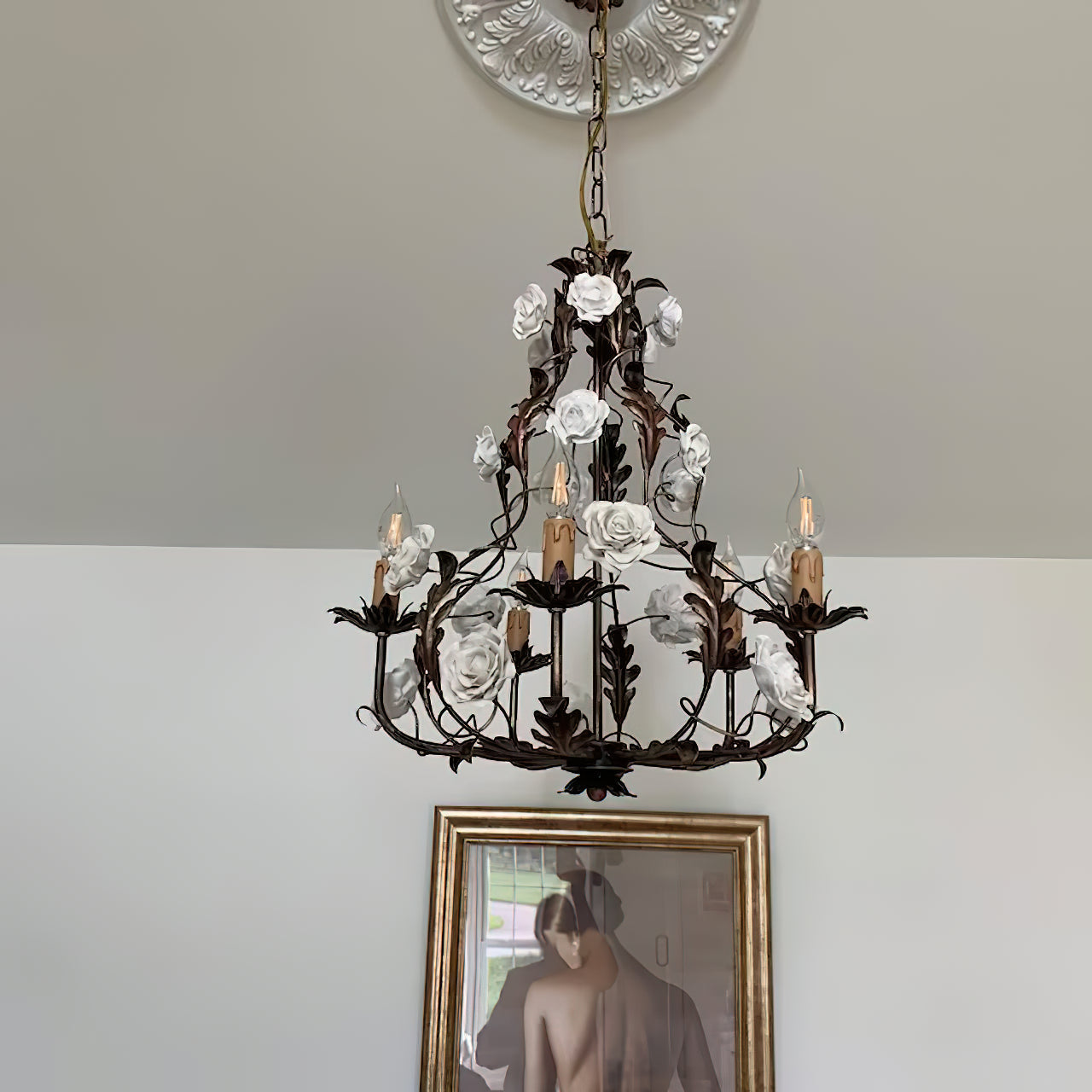 Freyza | Araeyra Postmodern Luxury Ceramic Chandelier – Modern Dining Room Living Room
